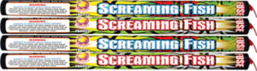 Screaming Fish 5 Ball Roman Candle