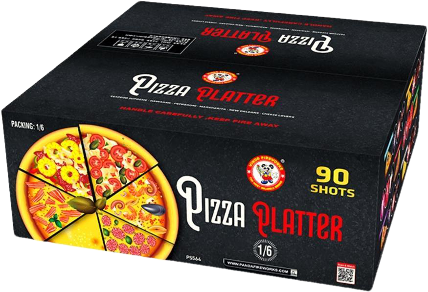 Pizza Platter (Case) 90 Shot P5564