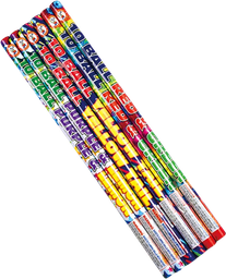10 Ball Roman Candle 6 Pack (Panda)