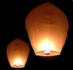 Sky Lanterns 6 available colors